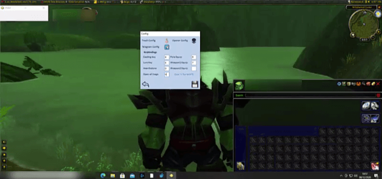 Fishing bot for World of Warcraft